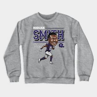 Roquan Smith Baltimore Cartoon Crewneck Sweatshirt